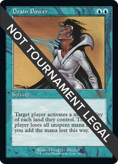 Drain Power (Retro Frame)