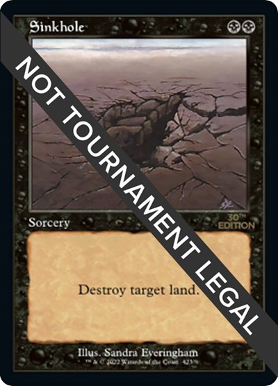 Sinkhole (Retro Frame)
