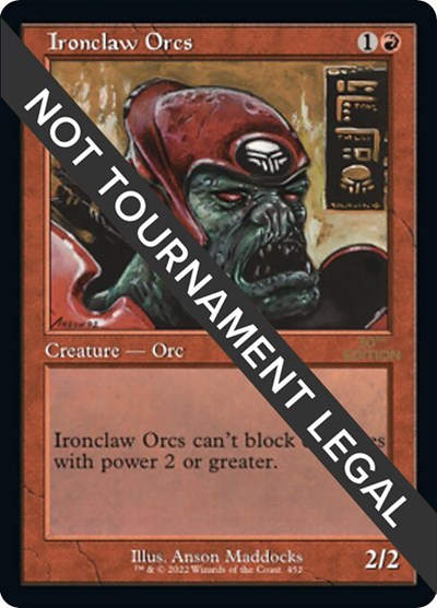 Ironclaw Orcs (Retro Frame)