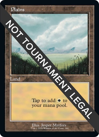 Plains (580) (Retro Frame)
