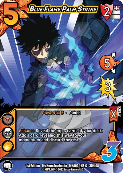 Blue Flame Palm Strike (XR)