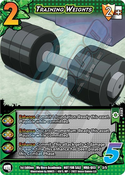 Training Weights (Quirk Pack 3)