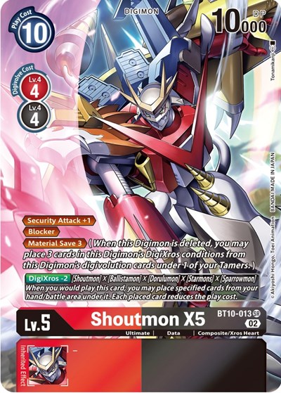 Shoutmon X5 (Alternate Art)