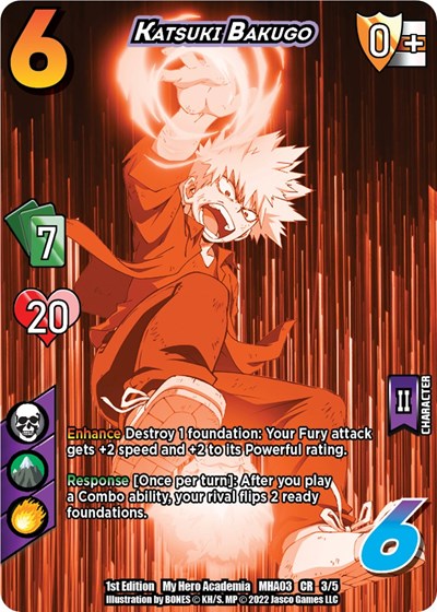 Katsuki Bakugo (Serial Numbered)