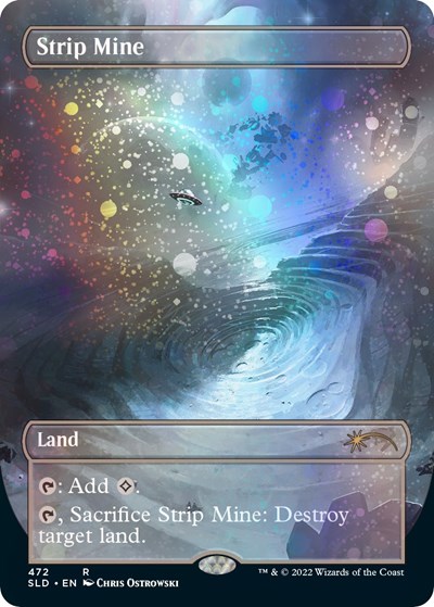 Strip Mine (Borderless) (Galaxy Foil)