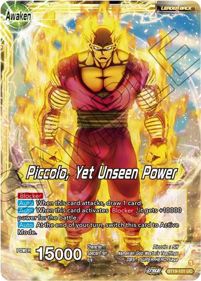 Piccolo // Piccolo, Yet Unseen Power