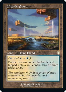 Prairie Stream (Retro Frame)