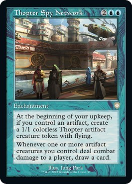 Thopter Spy Network (Retro Frame)
