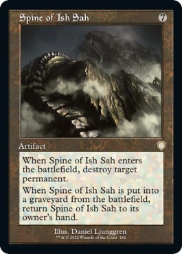Spine of Ish Sah (Retro Frame)