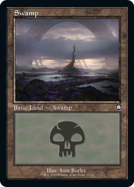 Swamp (33) (Retro Frame)