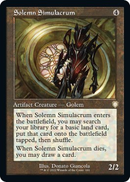 Solemn Simulacrum (Retro Frame)