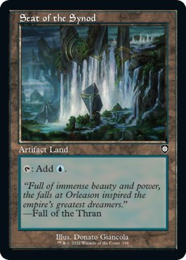 Seat of the Synod (Retro Frame)