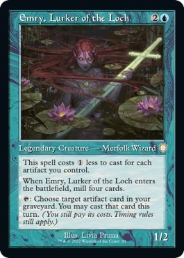 Emry, Lurker of the Loch (Retro Frame)