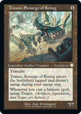 Traxos, Scourge of Kroog (Retro Frame)