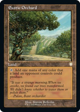 Exotic Orchard (Retro Frame)