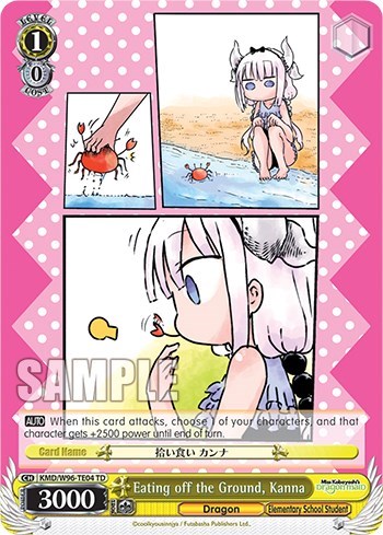 Eating off the Ground, Kanna