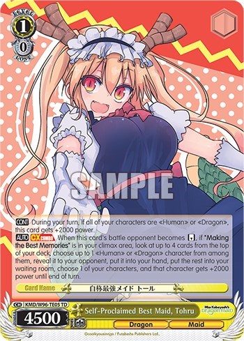 Self-Proclaimed Best Maid, Tohru