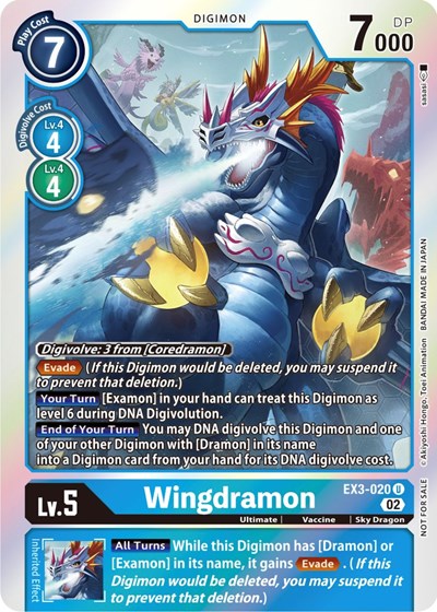 Wingdramon (Box Topper)