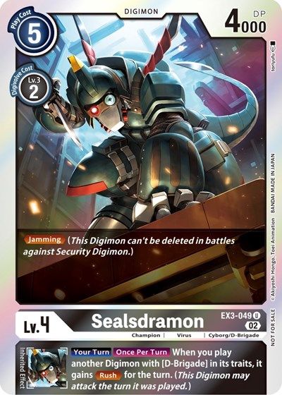 Sealsdramon (Box Topper)