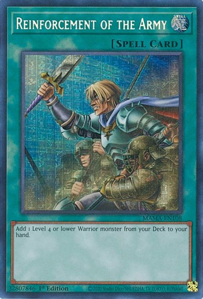 Reinforcement of the Army (Secret Pharaoh's Rare)