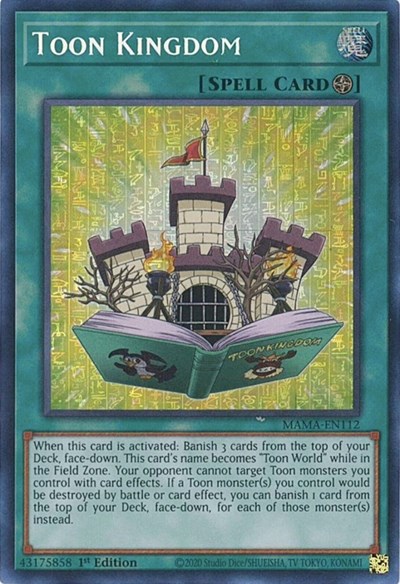 Toon Kingdom (Secret Pharaoh's Rare)
