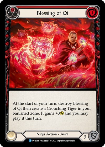 Blessing of Qi (Red)