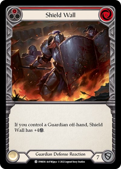 Shield Wall (Red)