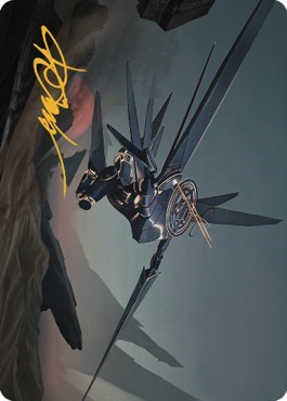 Steel Seraph Art Card (Gold-Stamped Signature)