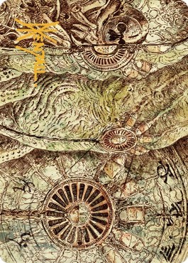 Phyrexian Processor Art Card (Gold-Stamped Signature)