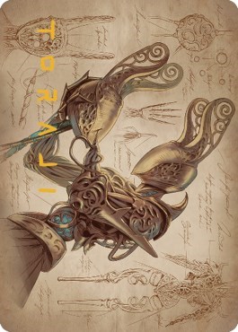 Self-Assembler Art Card (Gold-Stamped Signature)