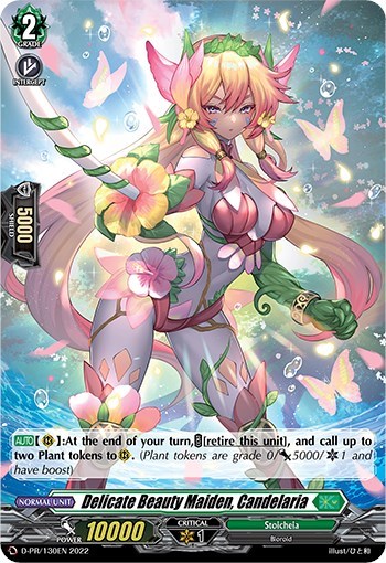 Delicate Beauty Maiden, Candelaria (Foil)