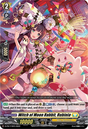 Witch of Moon Rabbit, Rubinia (D-PR/119EN)
