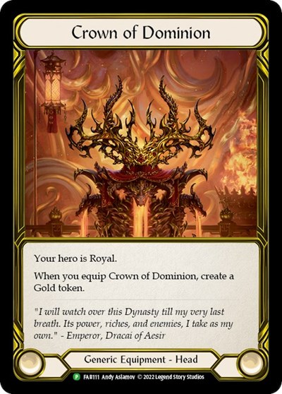 Crown of Dominion (Golden) - FAB111