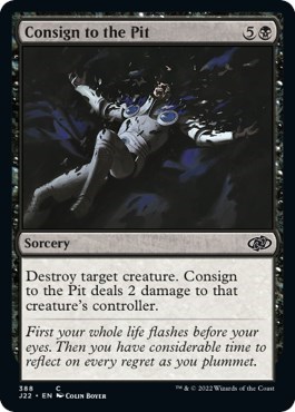 Consign to the Pit
