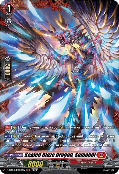 Sealed Blaze Dragon, Samahdi (FR)