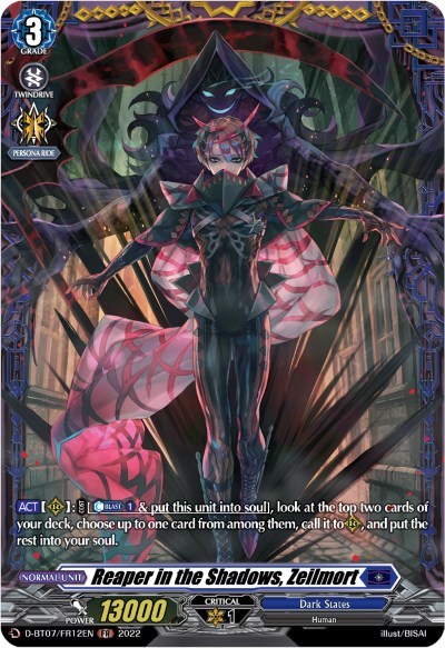 Reaper in the Shadows, Zeilmort (FR)