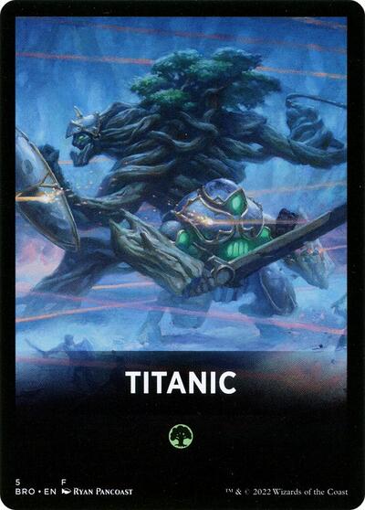 Titanic Theme Card