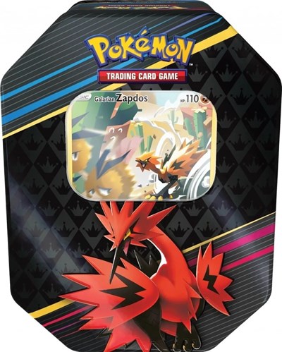 Crown Zenith Tin [Galarian Zapdos] (International Version)