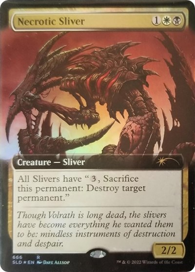 Necrotic Sliver (Extended Art)