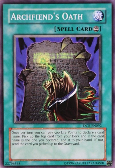 Archfiend's Oath