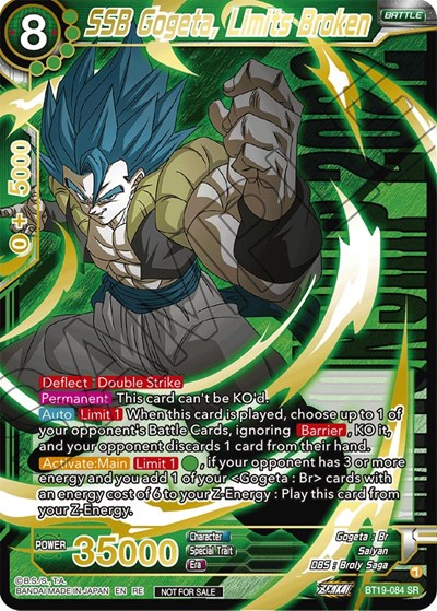 SSB Gogeta, Limits Broken (Championship 2022)