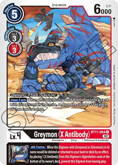Greymon (X Antibody)