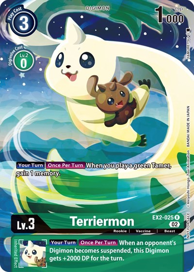 Terriermon (Digimon Illustration Competition Pack 2022)