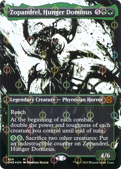 Zopandrel, Hunger Dominus (Showcase) (Step-and-Compleat Foil)