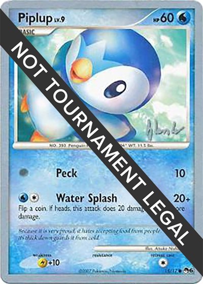 Piplup (15) - 2008 (Dylan Lefavour)