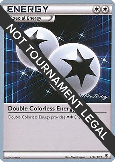 Double Colorless Energy - 2015 (Patrick Martinez)