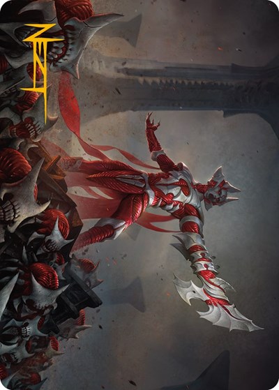Mite Overseer Art Card (Gold-Stamped Signature)