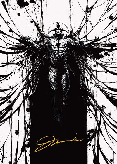 Sinew Dancer Art Card (Gold-Stamped Signature)