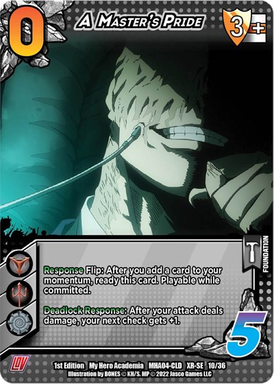 A Master's Pride (XR)
