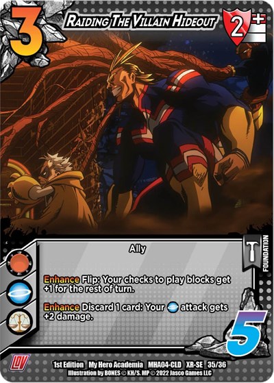 Raiding the Villain Hideout (XR)